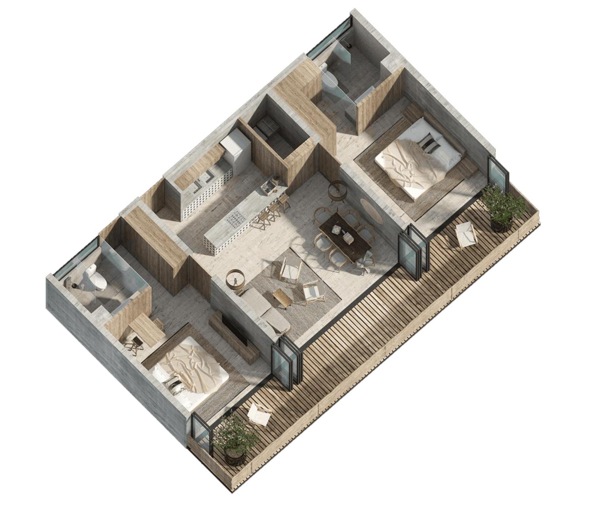 Waterworld Tulum 2Br W Cenote -Lagoons - Big Gym 外观 照片